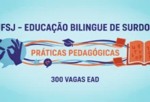 UFSJ abre 300 vagas gratuitas em curso EaD de educação bilíngue de surdos para professores e intérpretes; inscrições até 30 de julho de 2026