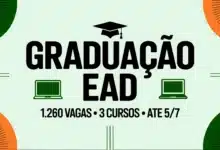 UVA encerra em 57 as inscrições para 1.260 vagas em graduação EaD gratuita no Ceará. Seleção por histórico escolar, sem prova. Taxa de R$ 60.