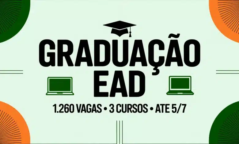 UVA encerra em 57 as inscrições para 1.260 vagas em graduação EaD gratuita no Ceará. Seleção por histórico escolar, sem prova. Taxa de R$ 60.
