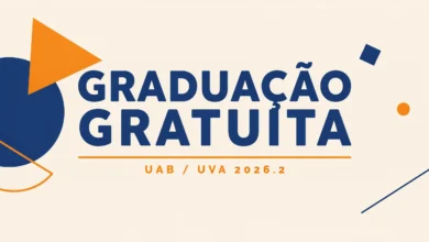 UVA prorrogou as inscrições do processo seletivo UAB 2026.2. Novo prazo até 5 de julho. São 1.260 vagas em 3 cursos EaD sem prova.