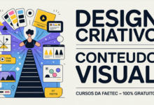 FAETEC abre 4 cursos gratuitos em Design Gráfico & Visual: 640h de formação. Inscrições até 19/07/2026, aulas a partir de 03/08/2026.