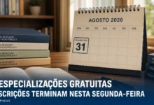 IFSP, UDESC, IFRN e IFMG somam 306 vagas em especializações gratuitas. Inscrições terminam segunda, 31/08; veja vagas e links de cada edital.