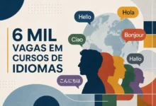 6 MIL VAGAS EM CURSOS DE IDIOMAS