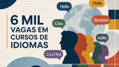 6 MIL VAGAS EM CURSOS DE IDIOMAS