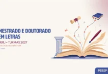 A UERJ abriu edital de Pós-Graduação em Letras com 115 vagas de Mestrado e Doutorado para 2027. Veja o cronograma do processo seletivo.