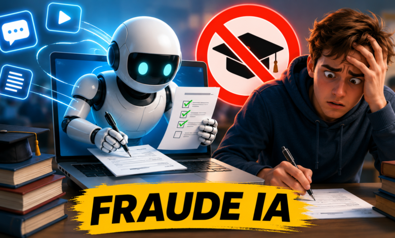 Agentes de IA conseguem fazer provas e trabalhos acadêmicos. Universidades repensam avaliações e estratégias contra fraudes em cursos online.