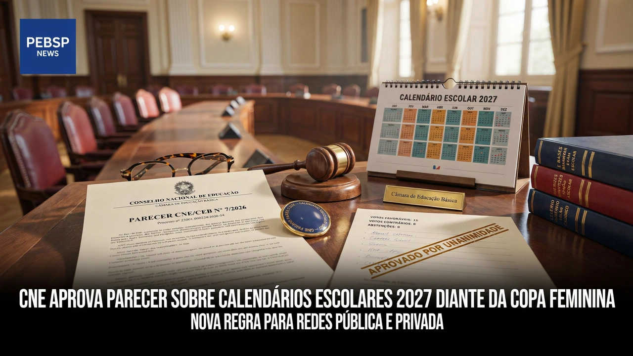 CNE aprova parecer sobre ajuste do calendário escolar de 2027 nas 8 cidades-sede da Copa do Mundo Feminina FIFA. Entenda as regras.