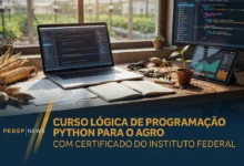 IFSertão-PE abre 20 vagas gratuitas em curso de Python para o agro no campus Petrolina; inscrições até 20 de agosto. Veja como se inscrever.