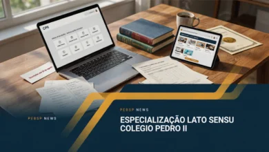 Confira as vagas, cronograma e como se inscrever nos cursos de Especialização EAD do Colégio Pedro II com seleção sem provas. Prazo até 2008.