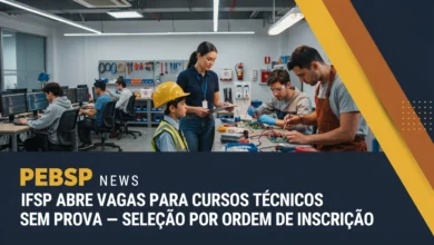 Confira as vagas, documentos exigidos e cronograma de seleção para os cursos técnicos gratuitos do IFSP para o 2º semestre de 2026.