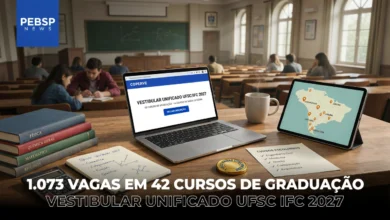 Confira os cursos de graduação e vagas do IFC no Vestibular Unificado 2027, com distribuição em diversas áreas e polos. Veja o edital aqui!
