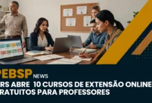Faça cursos de extensão gratuitos e 100% EAD no IFRS com foco em educação, gestão e tecnologias. Início imediato e certificação rápida.
