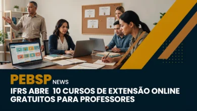 Faça cursos de extensão gratuitos e 100% EAD no IFRS com foco em educação, gestão e tecnologias. Início imediato e certificação rápida.