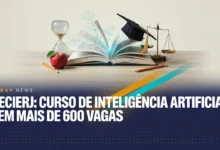 Faltam poucos dias para o fim das inscrições no curso gratuito de IA da Cecierj, com 620 vagas e 180h EAD. Prazo termina em 30 de agosto de 2026.