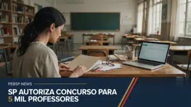 Governo de SP autoriza concurso com 5 mil vagas efetivas para professores da rede estadual. Edital e inscrições ainda serão divulgados. Veja detalhes.