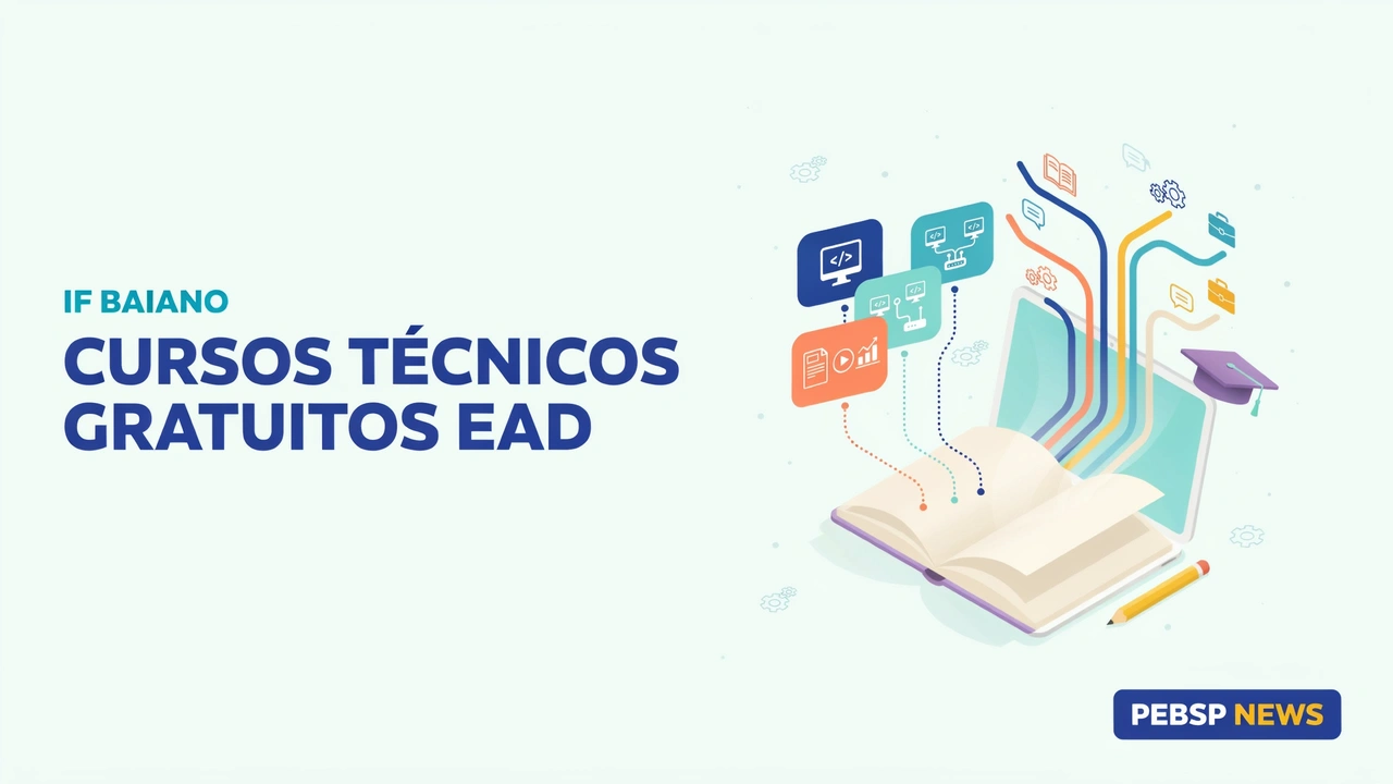 IF Baiano Bom Jesus da Lapa abre 400 vagas em 5 cursos técnicos EaD gratuitos; inscrições até 16 de outubro de 2026.