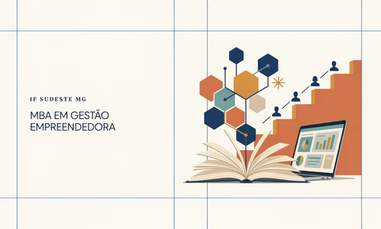 IF Sudeste MG abre 30 vagas no MBA EAD em Gestão Empreendedora para graduados de qualquer área. Inscrições seguem até 29 de setembro. Veja como participar.