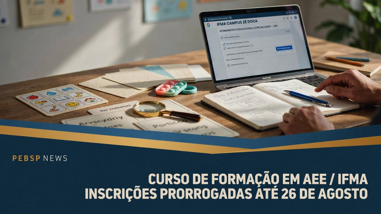 IFMA oferece 40 vagas gratuitas para curso presencial de Atendimento Educacional Especializado em Zé Doca. Inscrições até 26 de agosto. Aulas começam em setembro.