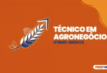 IFNMG abre 40 vagas gratuitas no curso técnico em Agronegócio, EAD com aulas presenciais em Arinos (MG). Inscrições até 23 de agosto de 2026.