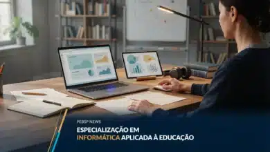 IFRJ abre 50 vagas na Especialização em Informática Aplicada à Educação, EAD gratuita, ingresso em 2027. Inscrições até 11 de setembro.