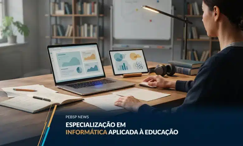 IFRJ abre 50 vagas na Especialização em Informática Aplicada à Educação, EAD gratuita, ingresso em 2027. Inscrições até 11 de setembro.