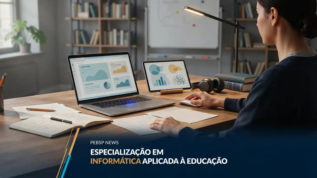 IFRJ abre 50 vagas na Especialização em Informática Aplicada à Educação, EAD gratuita, ingresso em 2027. Inscrições até 11 de setembro.