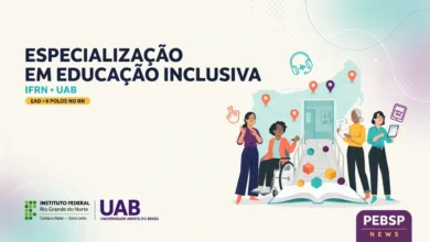 IFRN e UAB oferecem 150 vagas na Especializacao em Educacao Inclusiva, EaD, em 6 polos do RN. Diploma de graduacao e pre-requisito.