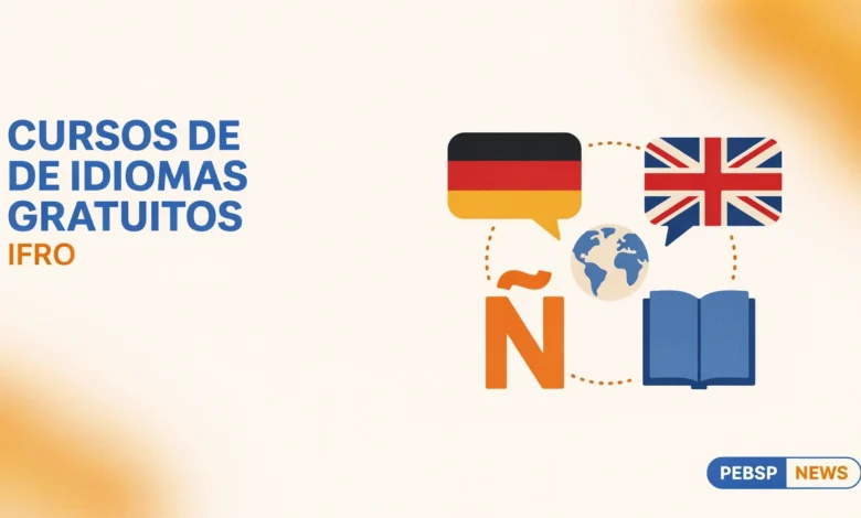 IFRO abre 225 vagas em cursos gratuitos de idiomas em quatro campi de Rondônia alemão, inglês, espanhol e português. Inscrições até 27 de agosto.