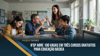 IFSP Catanduva oferece 100 vagas em 3 cursos de extensão gratuitos Matemática, Jogos na Educação e Alfabetização. Inscrições até 30 de agosto.