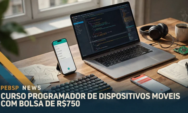 IFSP Diadema abre 50 vagas para curso gratuito de Programador de Dispositivos Móveis, com bolsa de R$ 750. Inscrições até 18082026.