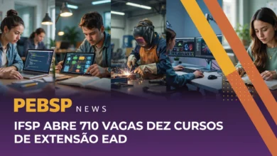 IFSP de São José do Rio Preto abre 710 vagas em dez cursos de extensão EaD gratuitos; inscrições vão até 12 de agosto de 2026. Confira os cursos.