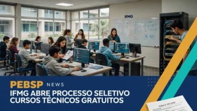 Inscrições abertas para os Cursos Técnicos Integrados ao Ensino Médio do IFMG. Veja o edital completo da seleção para carreiras em tecnologia.