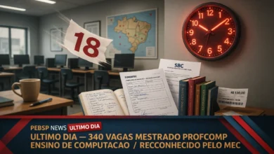 Inscrições para PROFCOMP encerram hoje. Aprenda a se inscrever, veja cronograma da prova de 13 de setembro e conheça as 340 vagas.