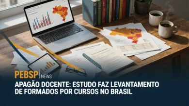 Levantamento identifica apenas 3 das 535 regiões de ensino do Brasil com concluintes suficientes em todas as 14 disciplinas curriculares em 2024.