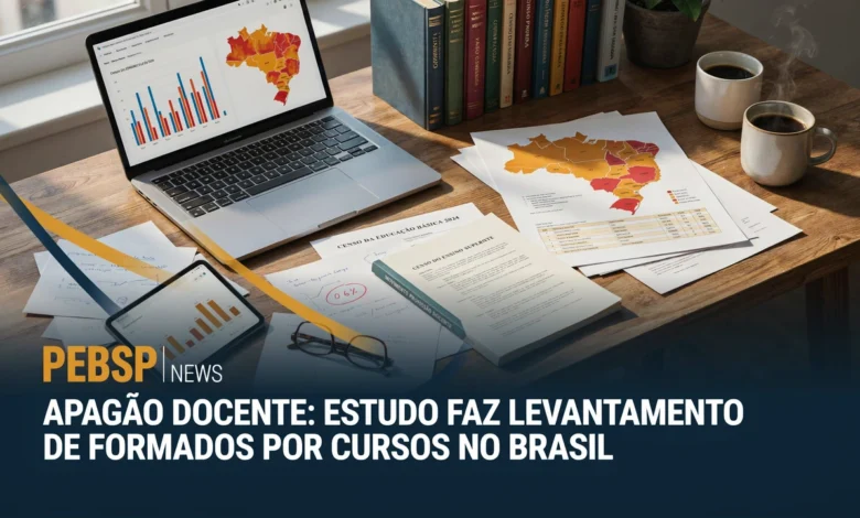 Levantamento identifica apenas 3 das 535 regiões de ensino do Brasil com concluintes suficientes em todas as 14 disciplinas curriculares em 2024.