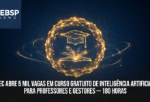 MEC lança novo curso de Inteligência Artificial para professores com 180 horas e certificado reconhecido em todo o território nacional