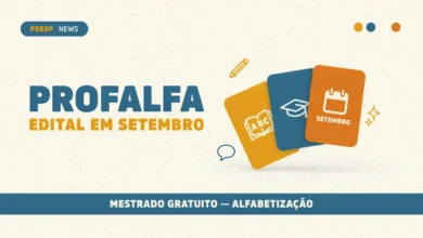 Mestrado profissional em Alfabetização - ProfAlfa edital de seleção divulgado em setembro pela COPEVEUFMG. Confira detalhes.