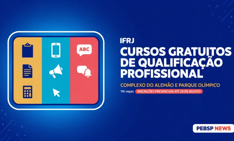 O IFRJ lançou edital de seleção para cursos gratuitos de extensão e FIC com inscrições abertas de 25 a 2808. Veja como participar.