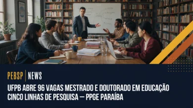 O Programa de Pós-Graduação da UFPB oferece 96 vagas para o Mestrado e Doutorado em Educação com inscrições até 0308. Confira o edital aqui!