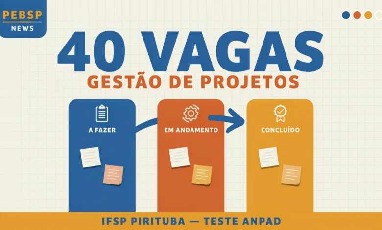 Oportunidade Pós-Graduação gratuita IFSP abre vagas no curso de Especialização em Gestão de Projetos