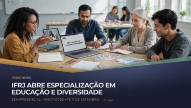 Oportunidade de pós-graduação gratuita IFRJ abre vagas em curso de especialização em Educação e Diversidade em 18 meses, sem mensalidade.