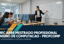 PROFCOMP abre inscrições de mestrado para professores de Computação até 18082026. Prova em 1309, coordenação da SBC. Veja o cronograma completo.