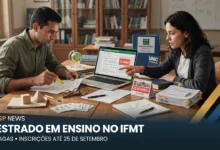 Participe do processo seletivo de pós-graduação do IFMT. São vagas gratuitas para ingresso no Mestrado em Ensino. Confira o cronograma aqui.