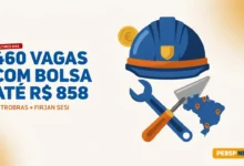 Petrobrás e SESI abrem 460 vagas (MG, PR, RS, SP) para qualificação profissional com bolsa de R$ 660 a R$ 858mês. Inscrições até 24082026.