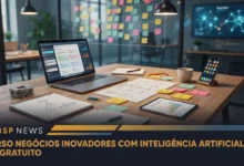 Procurando curso de Inteligência Artificial gratuito O IFC oferece curso de extensão em negócios apoiados por IA com inscrições até 1908.