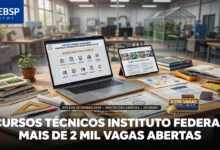 Procurando formação técnica gratuita O IFMS abriu inscrições para milhares de vagas em cursos técnicos integrados ao Ensino Médio para 2027.