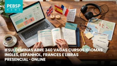Procurando um curso de idiomas gratuito IFSULDEMINAS seleciona alunos por sorteio eletrônico para oito polos. Confira o edital e inscreva-se.