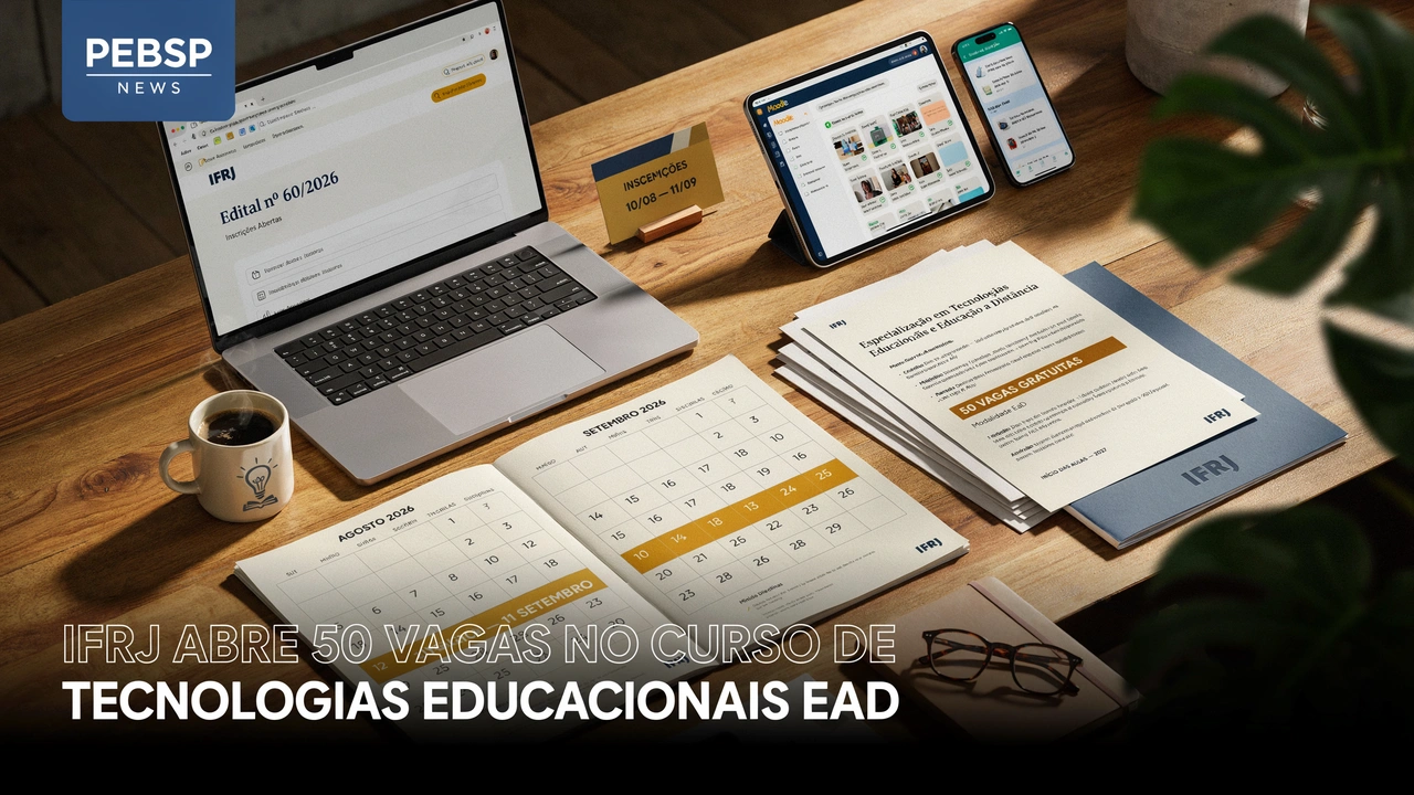 Procurando uma pós-graduação em educação O IFRJ lançou edital de seleção para a Especialização em Tecnologias Educacionais e EAD gratuita.