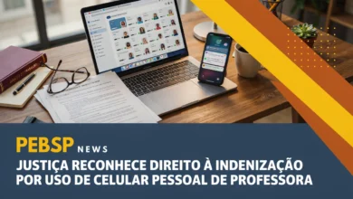 Professora ganha indenização por usar celular pessoal no trabalho. Veja como a Justiça reconheceu esse direito e o que muda para docentes.