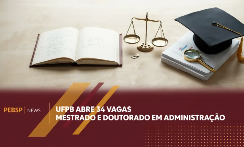 Quer fazer mestrado ou doutorado gratuito na UFPB O Programa de Pós-Graduação em Administração abre vagas em três linhas de pesquisa.